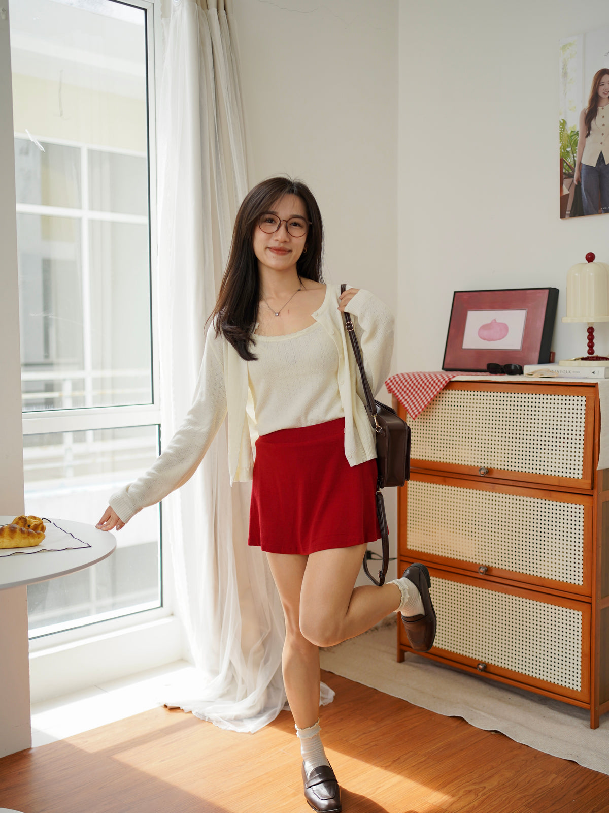 Harper Crochet Knit Tank Set