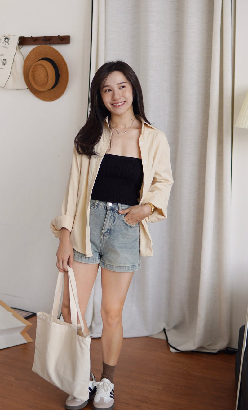 NATALIA BUTTON BLOUSE