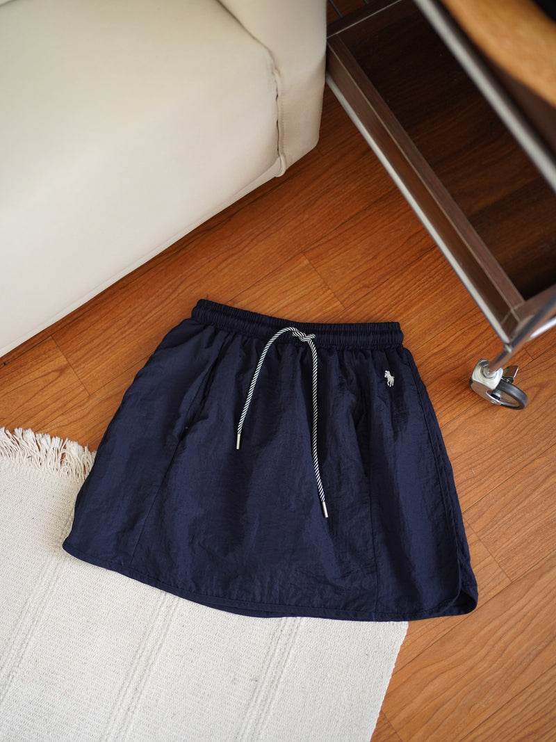 Navy Varsity Skort