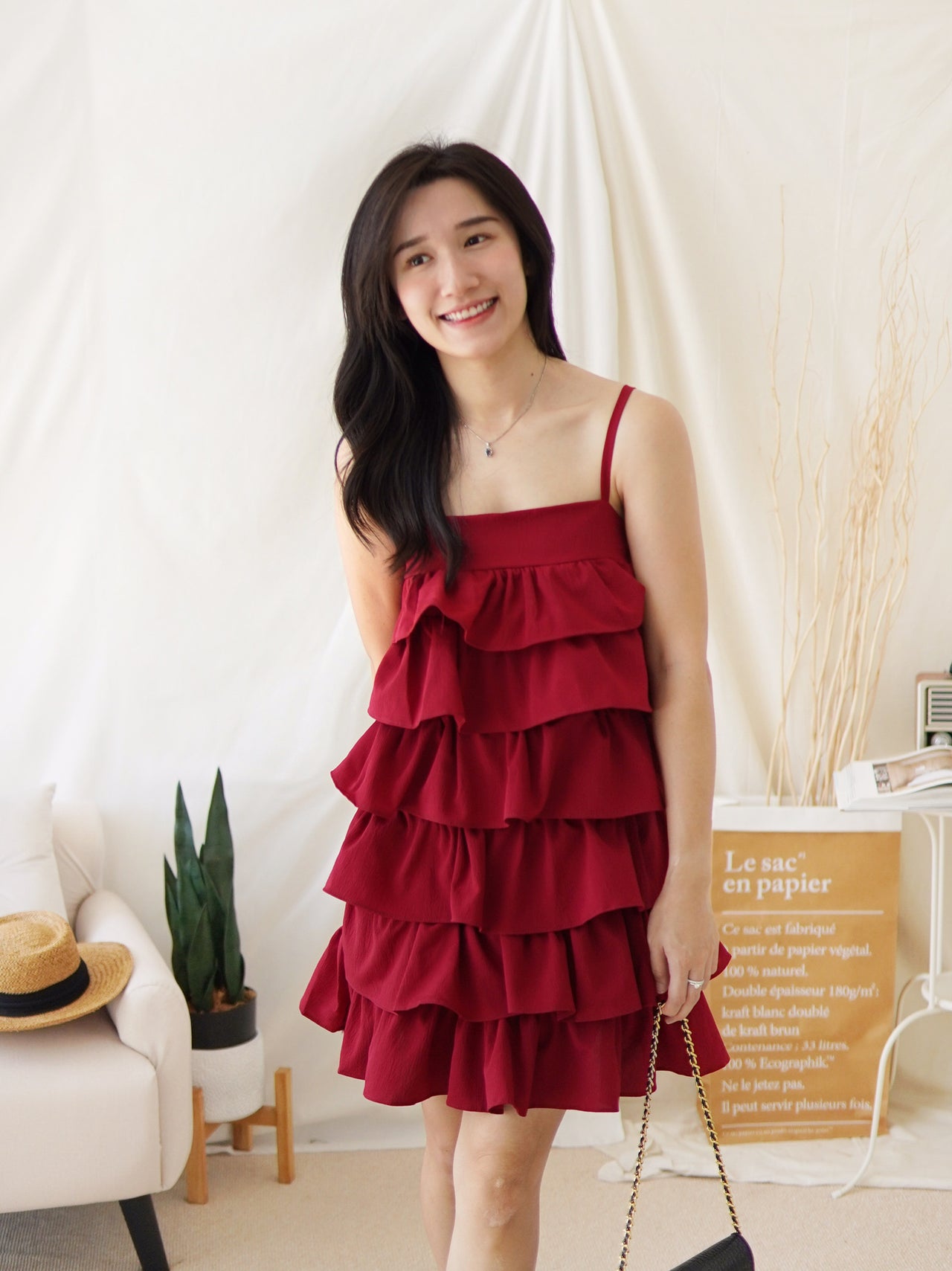 Camilley Layered Dress (S-Msize)