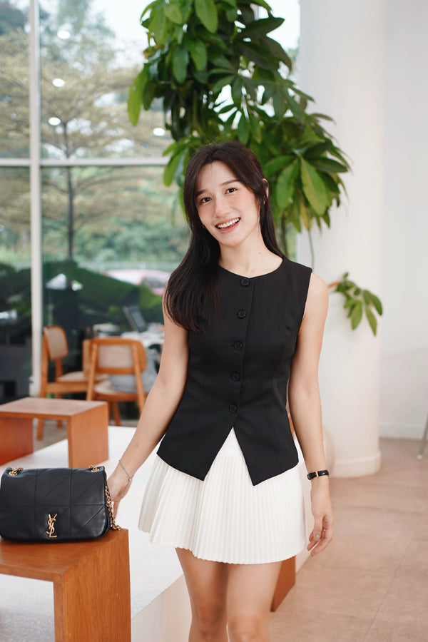 [Lm.Made] Laura Vest Top - LovelyMadness Clothing Malaysia