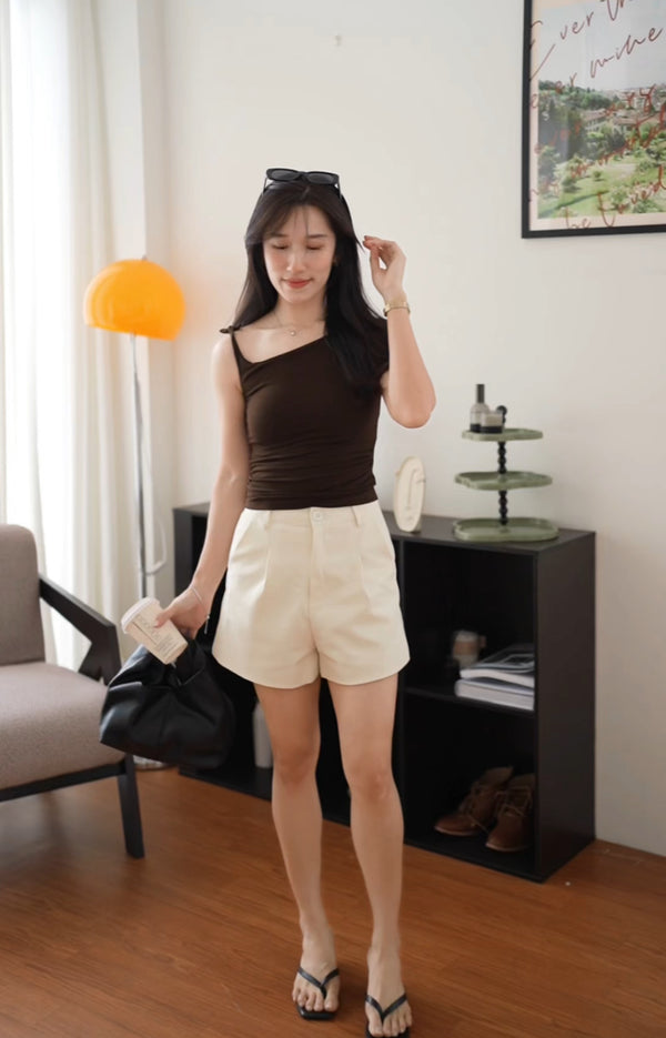 Moniss Oblique Padded Top