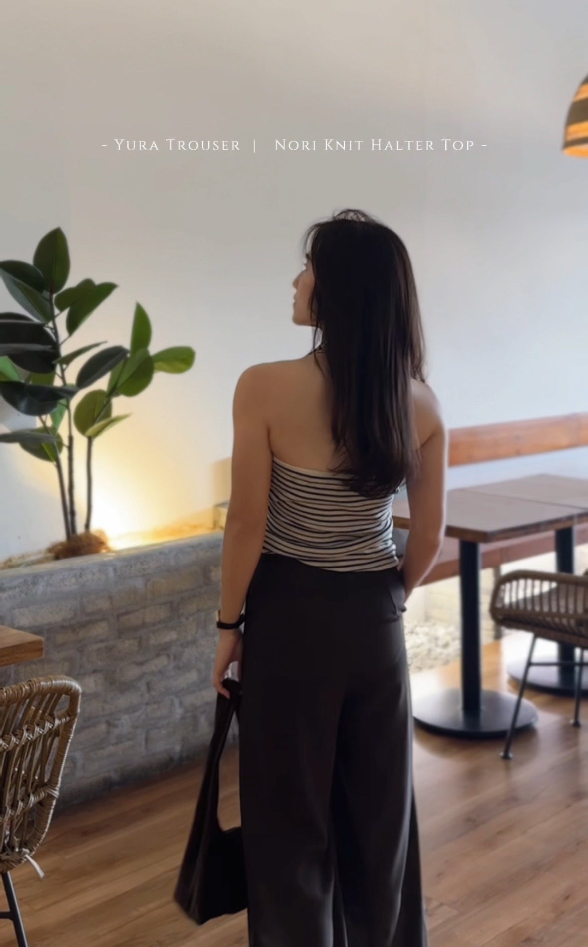 Elodie Knit Halter V Top