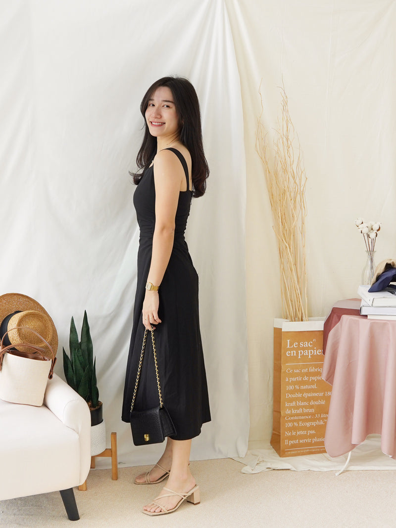 MARY ALINED FLARE DRESS
