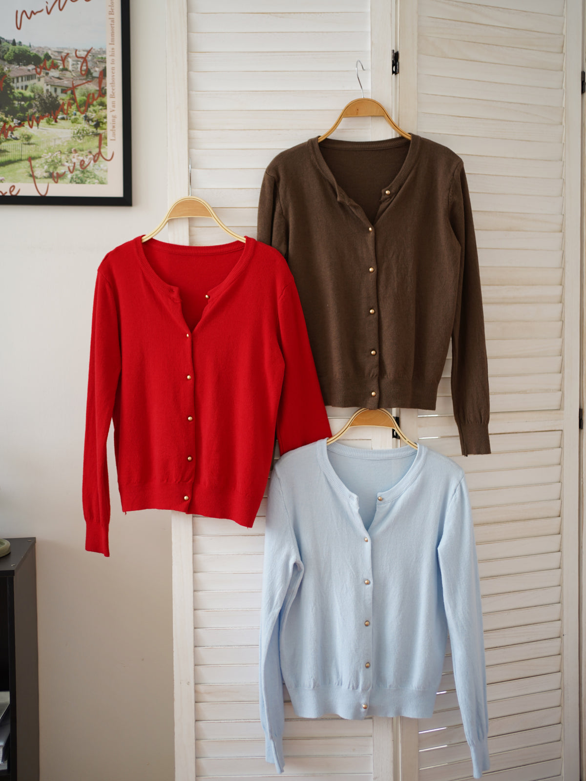 Button Knit Cardigan - LovelyMadness Clothing Malaysia