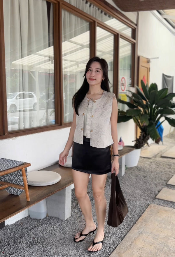 Faye Oriental Vest (WITH INNER TANK)