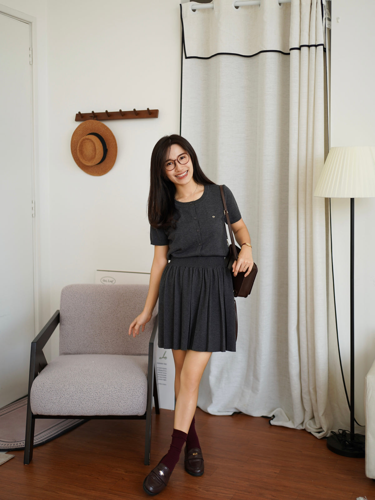 Quincy Knit Set - LovelyMadness Clothing Malaysia