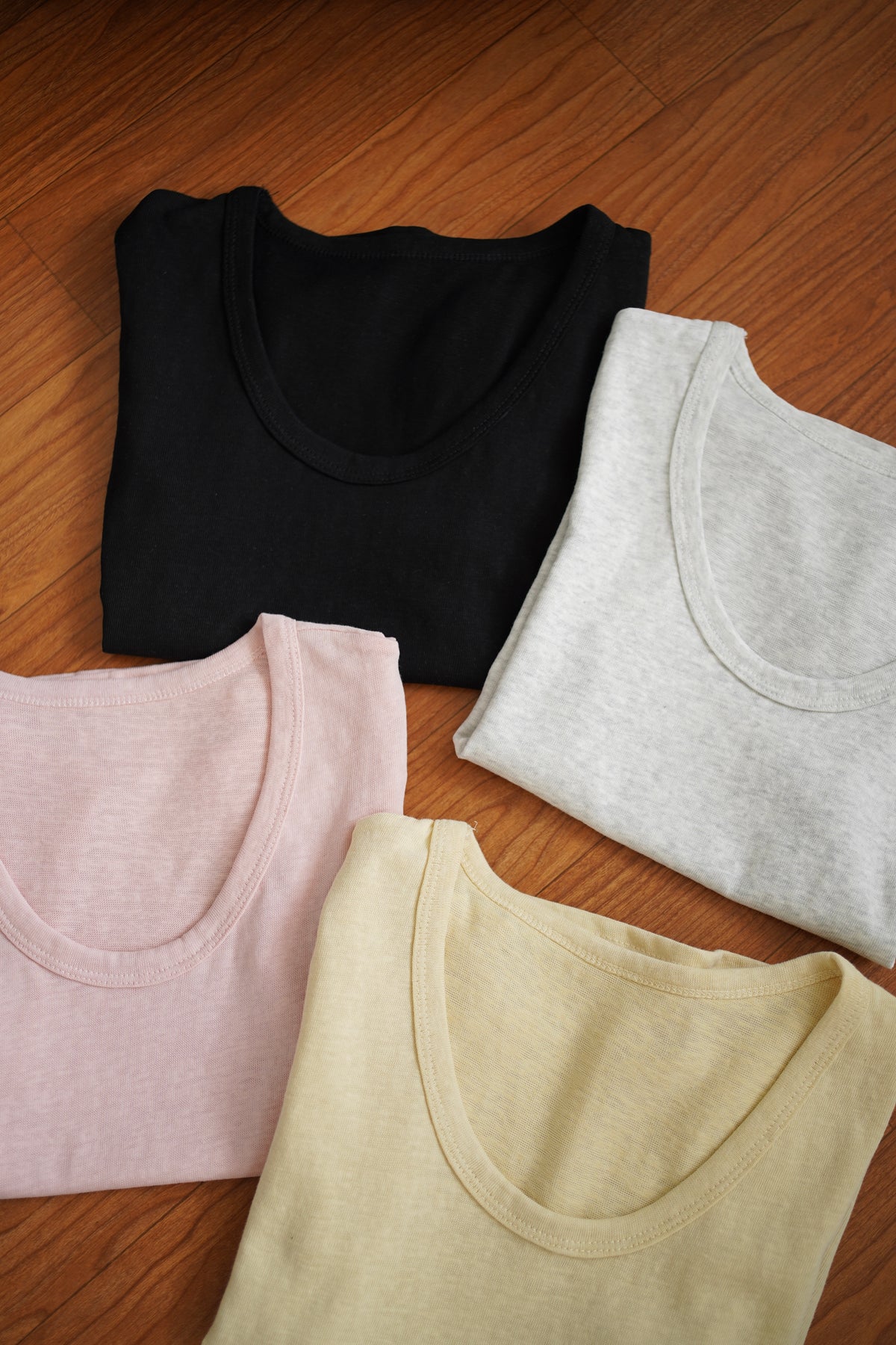 U Shape Textured Tee - LovelyMadness Clothing Malaysia