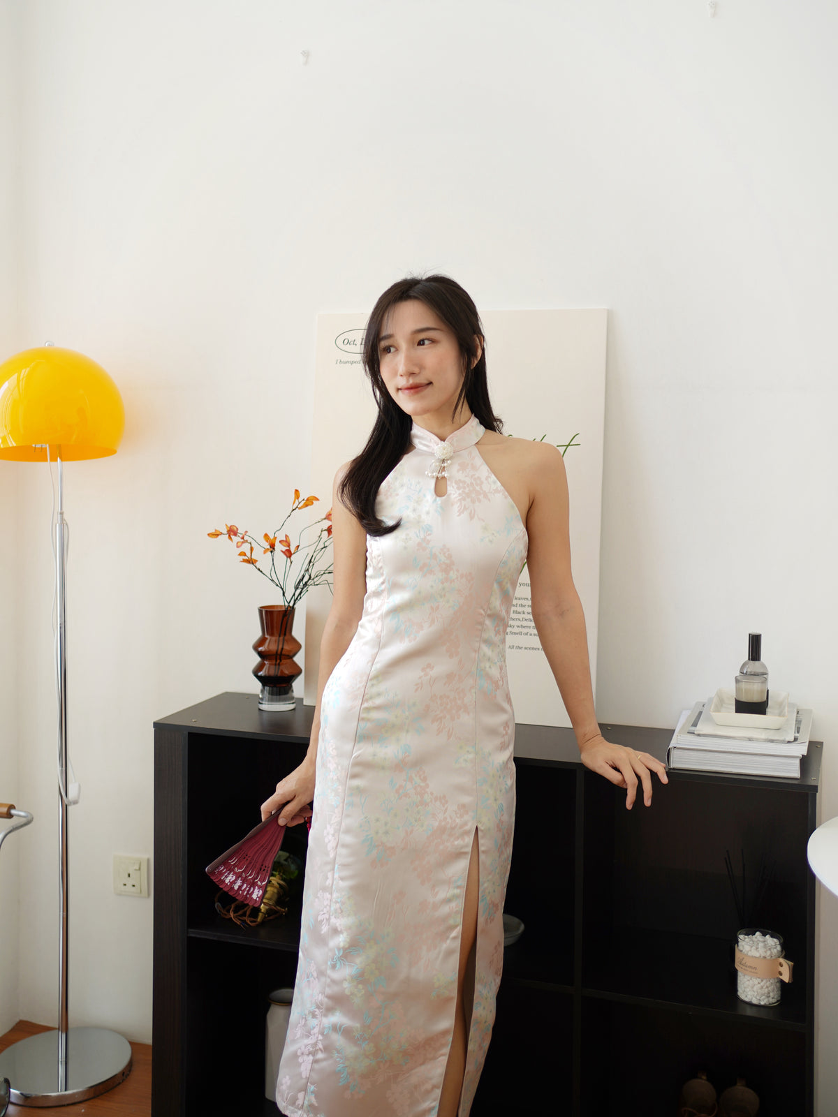 Soft Bloom Cheongsam