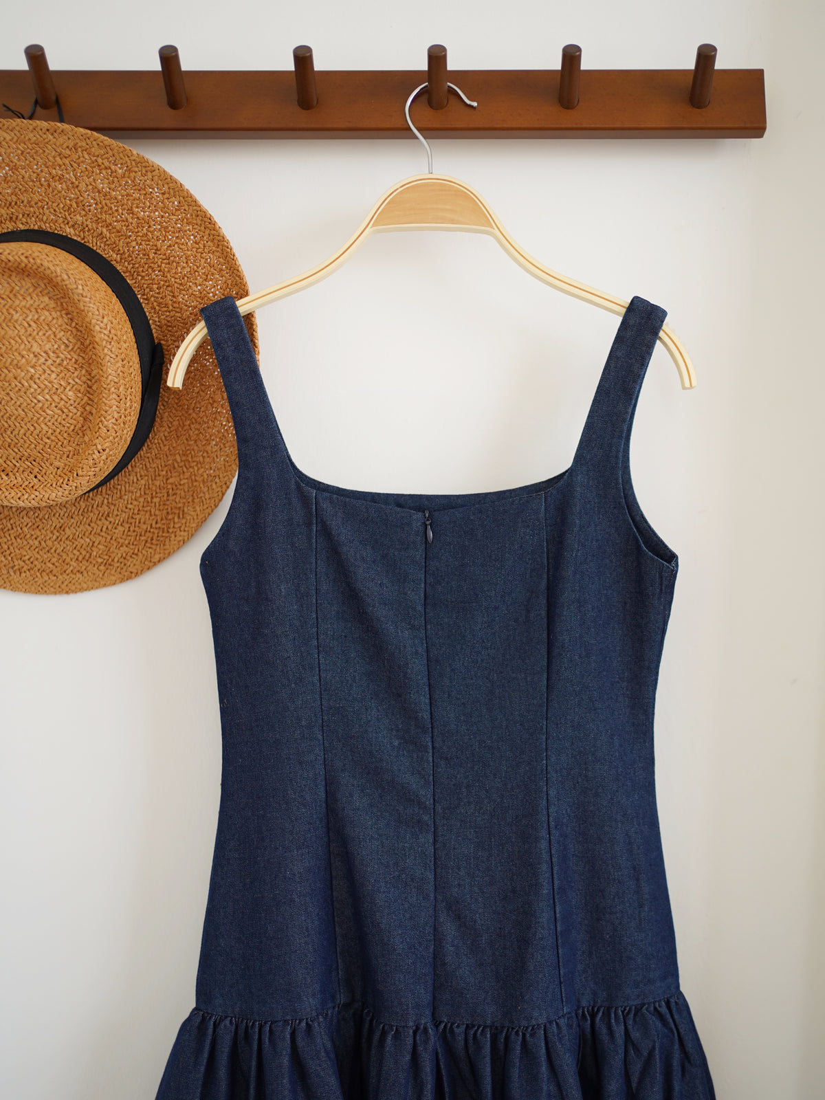 Isabel Denim Dress - LovelyMadness Clothing Malaysia