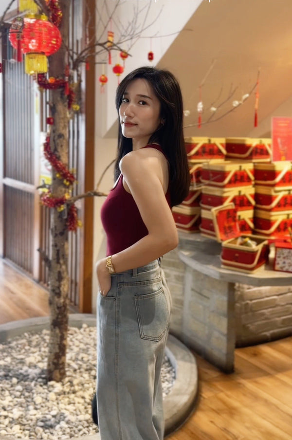 Alicia Scoop Padded Top