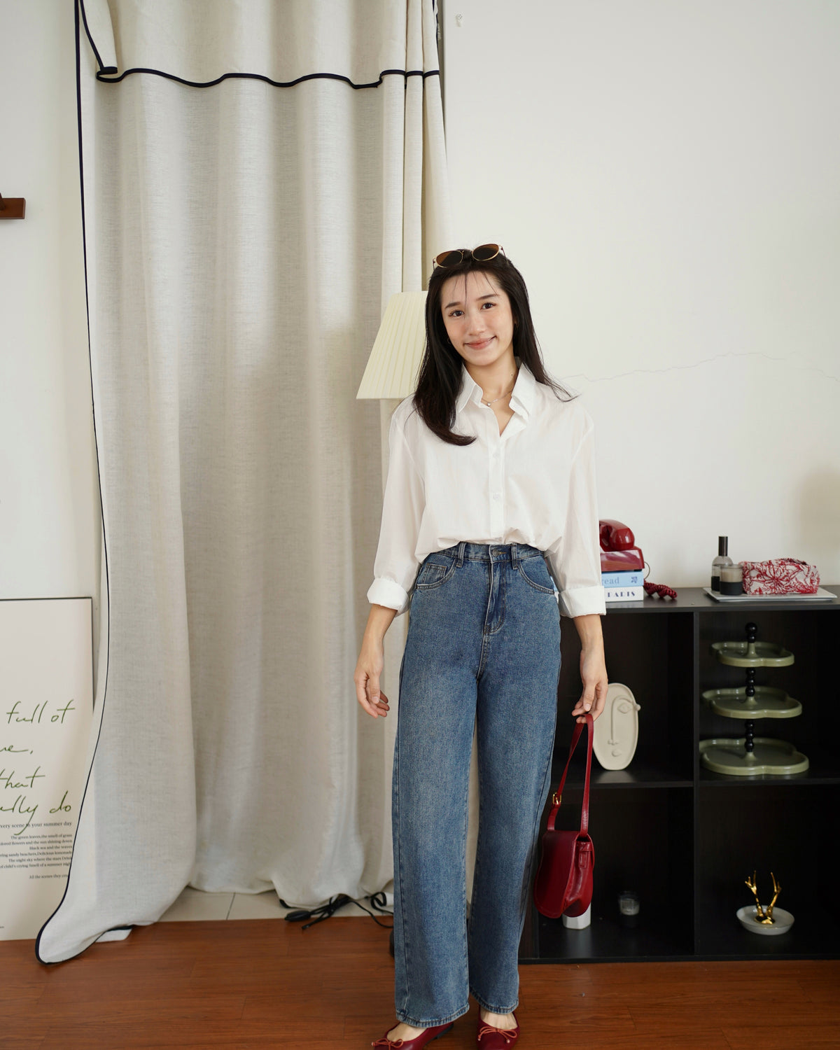 Natalia Collar Blouse