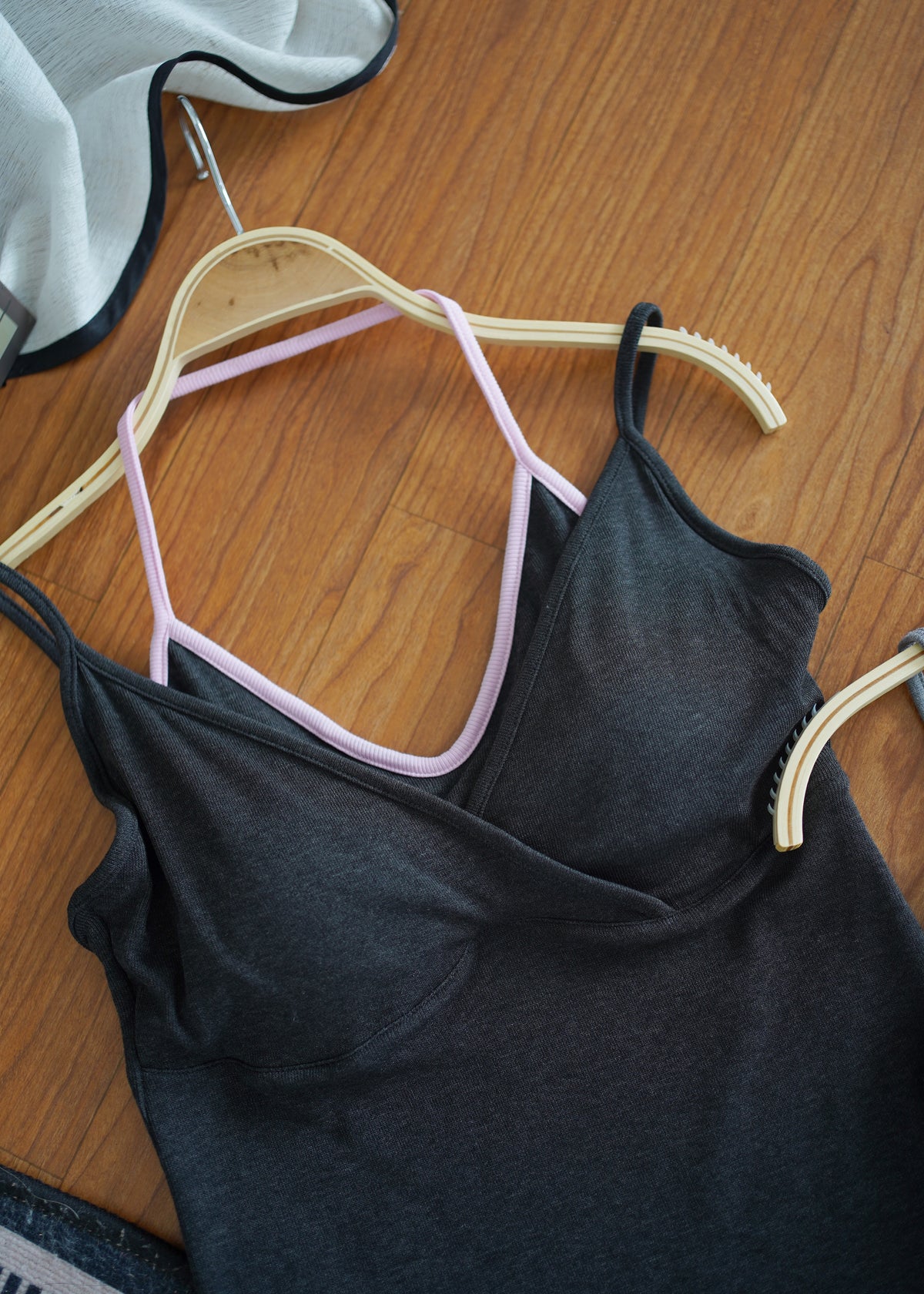 Kerina Padded Contrast Tank