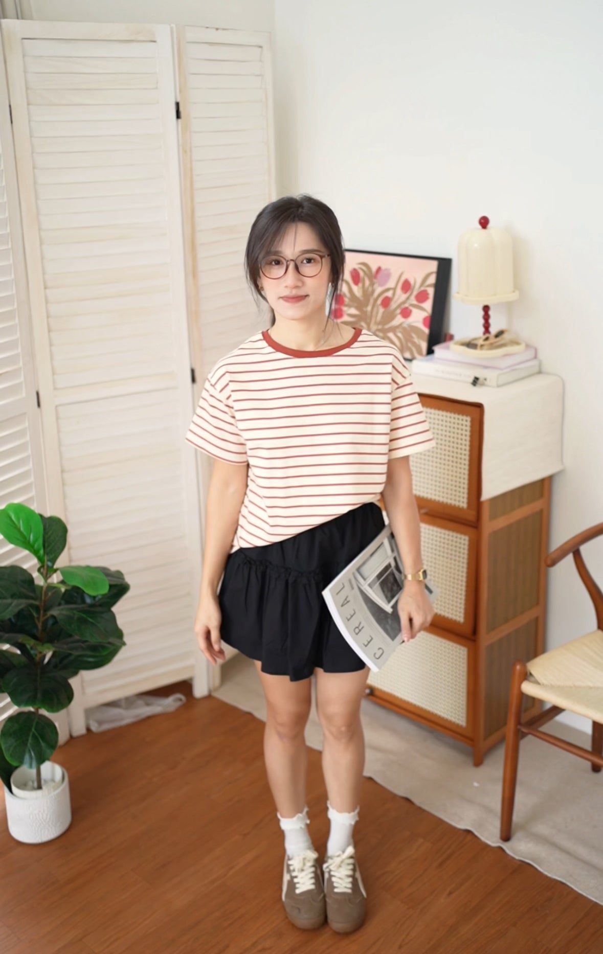 Comfy Stripe Tee - LovelyMadness Clothing Malaysia