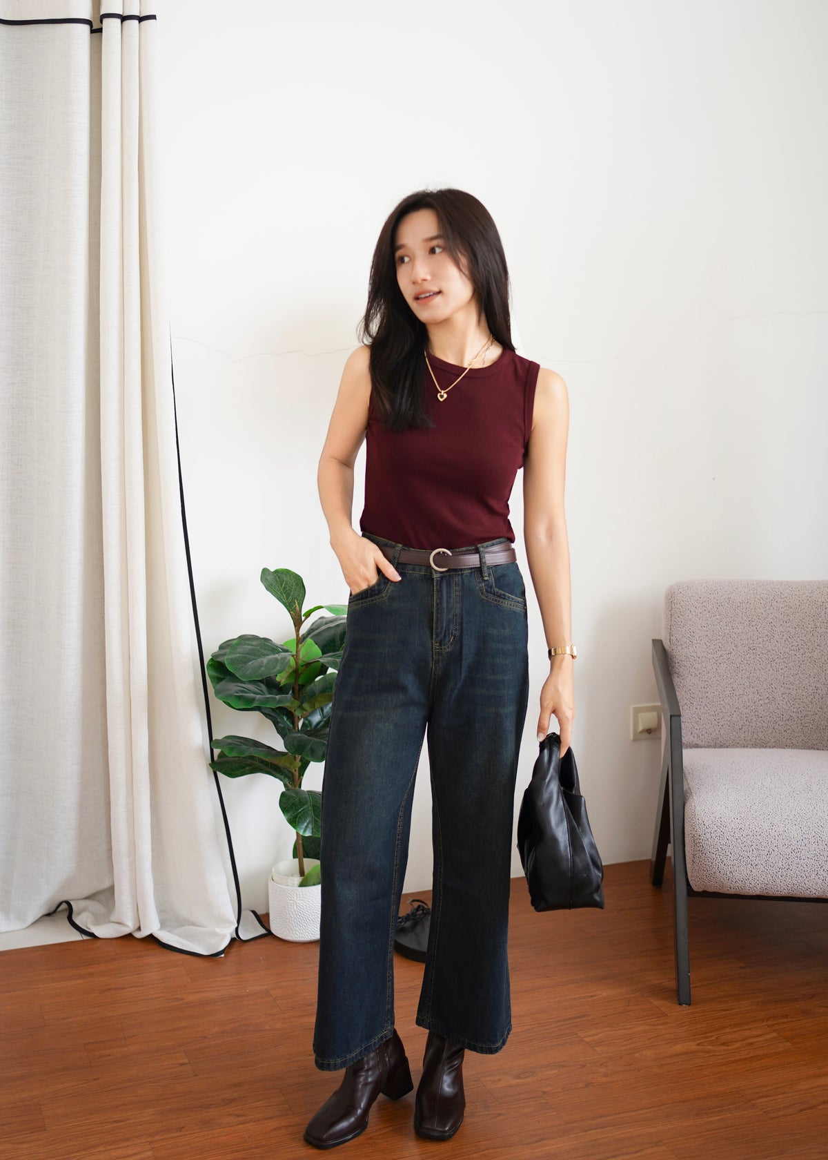 Off Duty Ribbed Tank