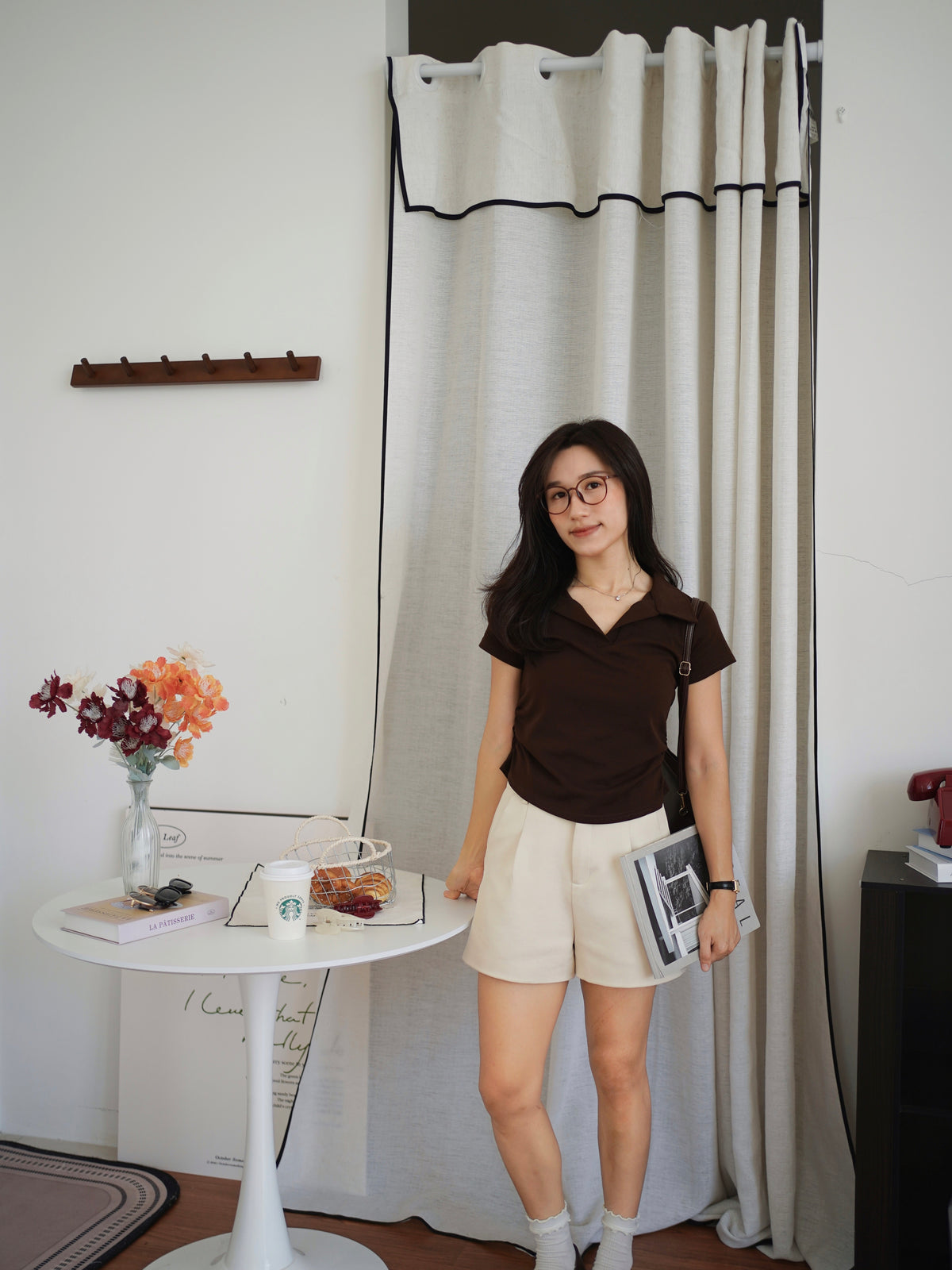 Ophelia Collar Top - LovelyMadness Clothing Malaysia