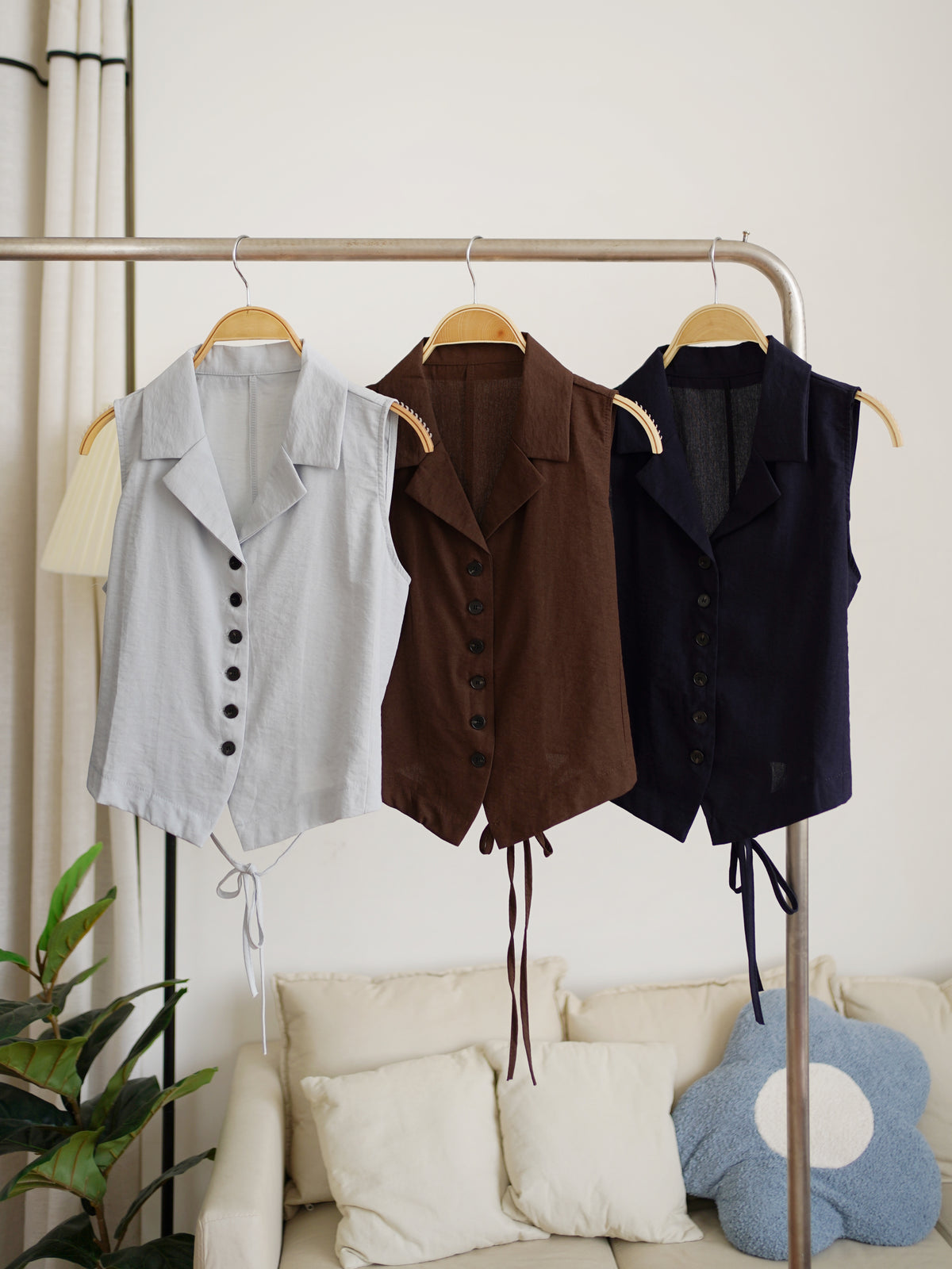 Odette Vest Top