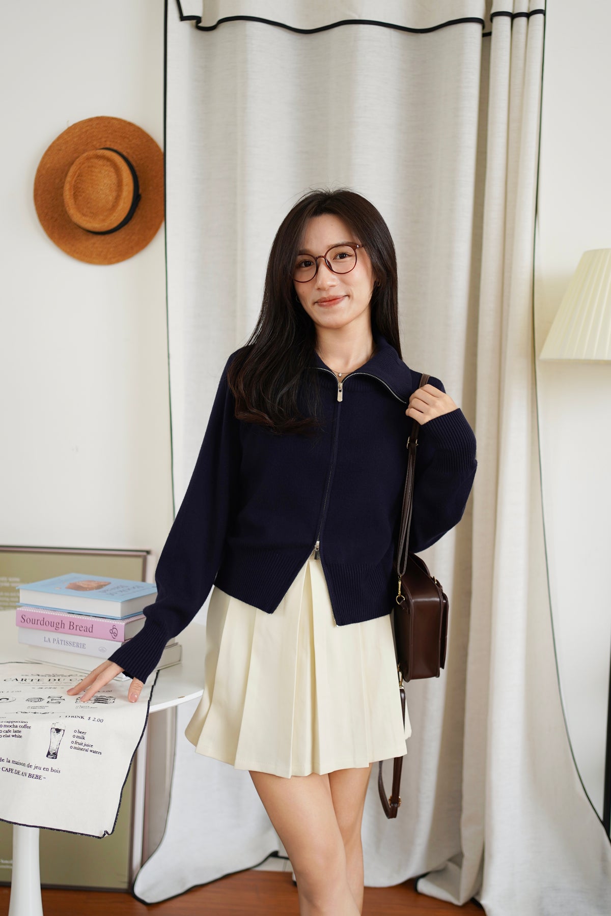 Sporty Chic Zip Pullover