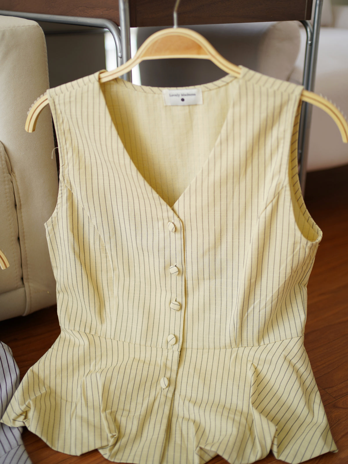 Gina Stripe Vest Top