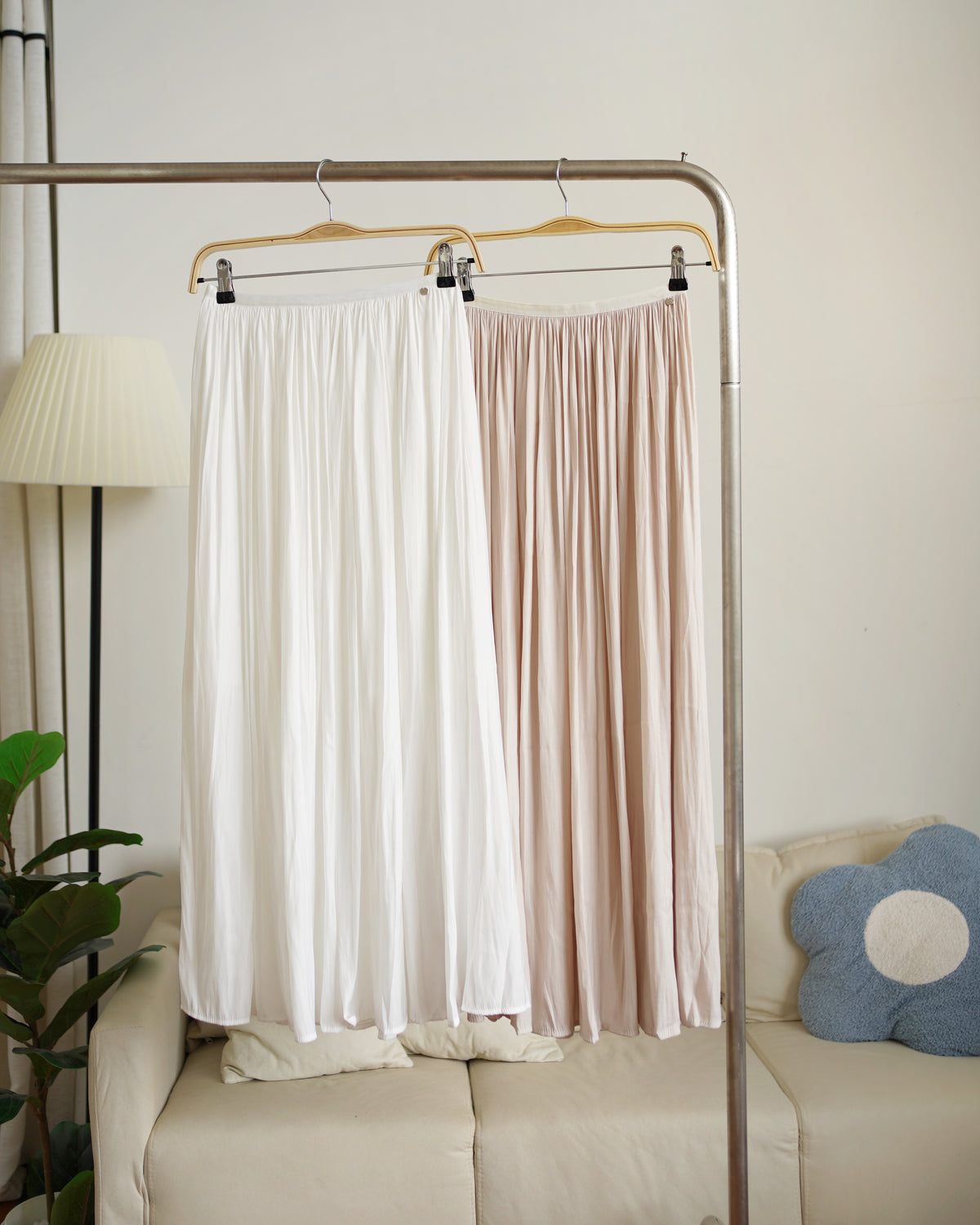 Flowy Pleated Skirt
