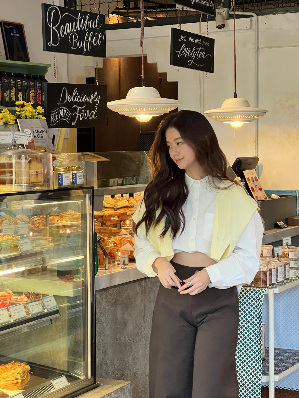 [Lm.Made] Avery Oxford Boxy Shirt (Anti-wrinkle fabric) - LovelyMadness Clothing Malaysia