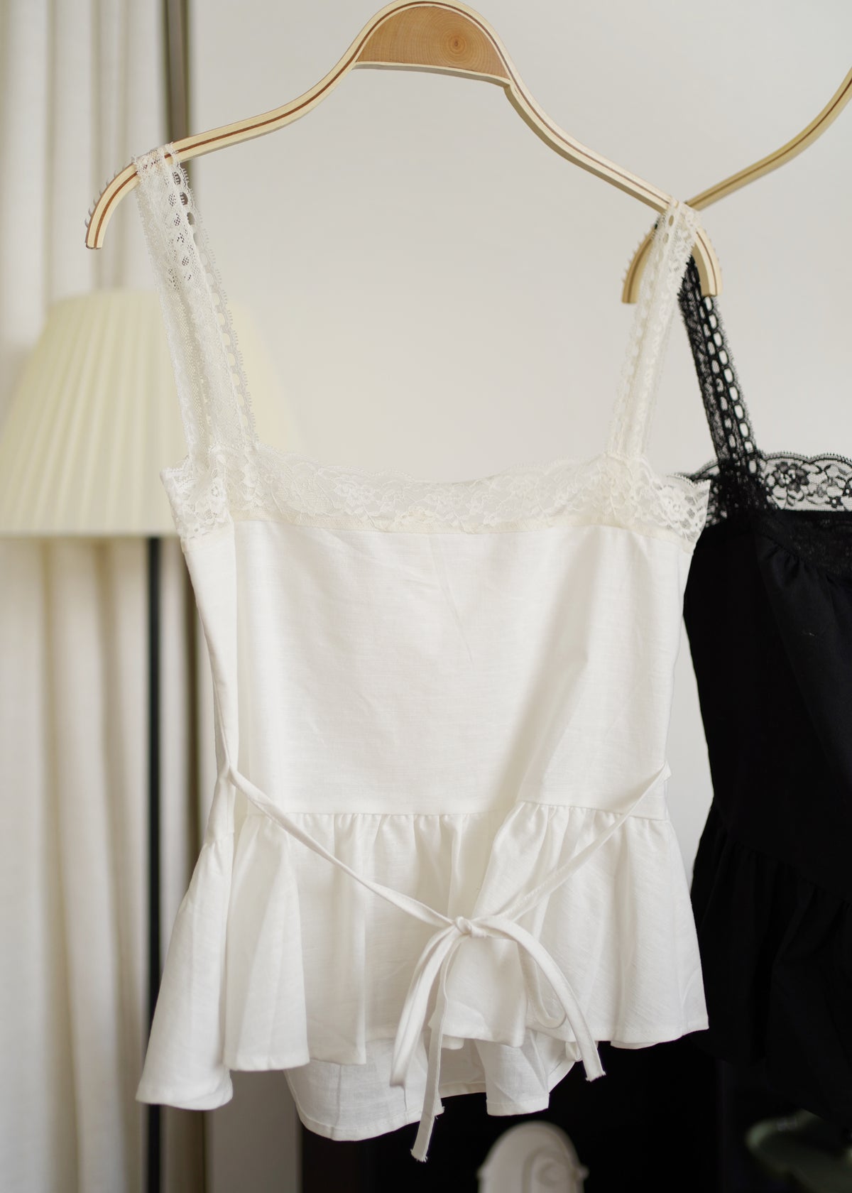 Lace Trimmed Cami Top