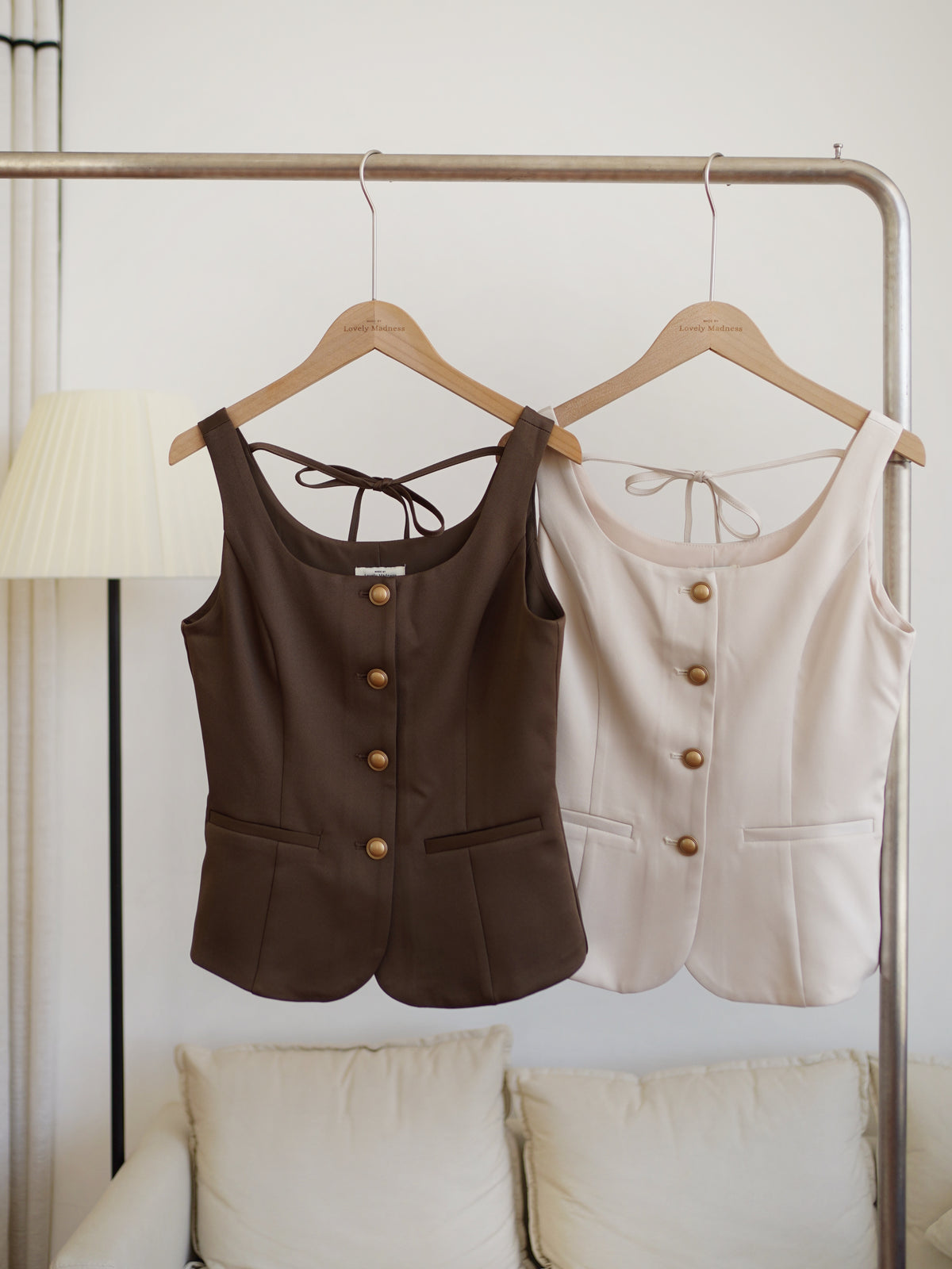 [Lm.Made] Blare Vest Top - LovelyMadness Clothing Malaysia