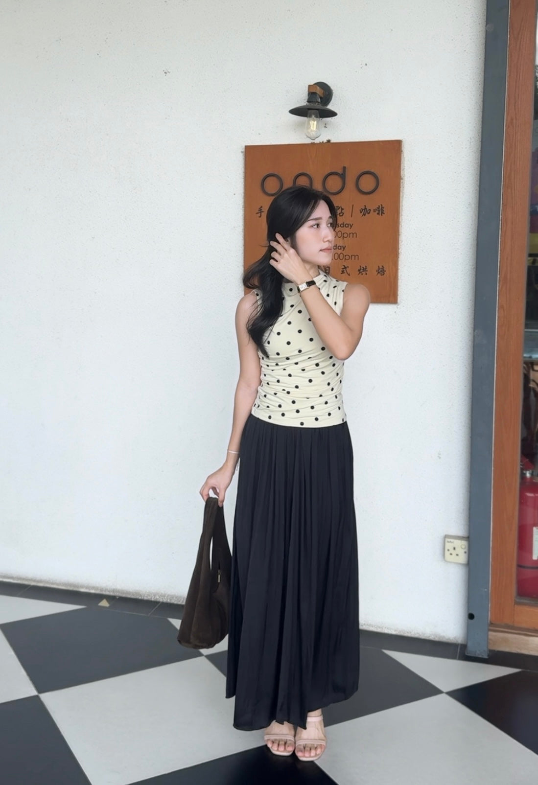 Andrea Pleated Skirt