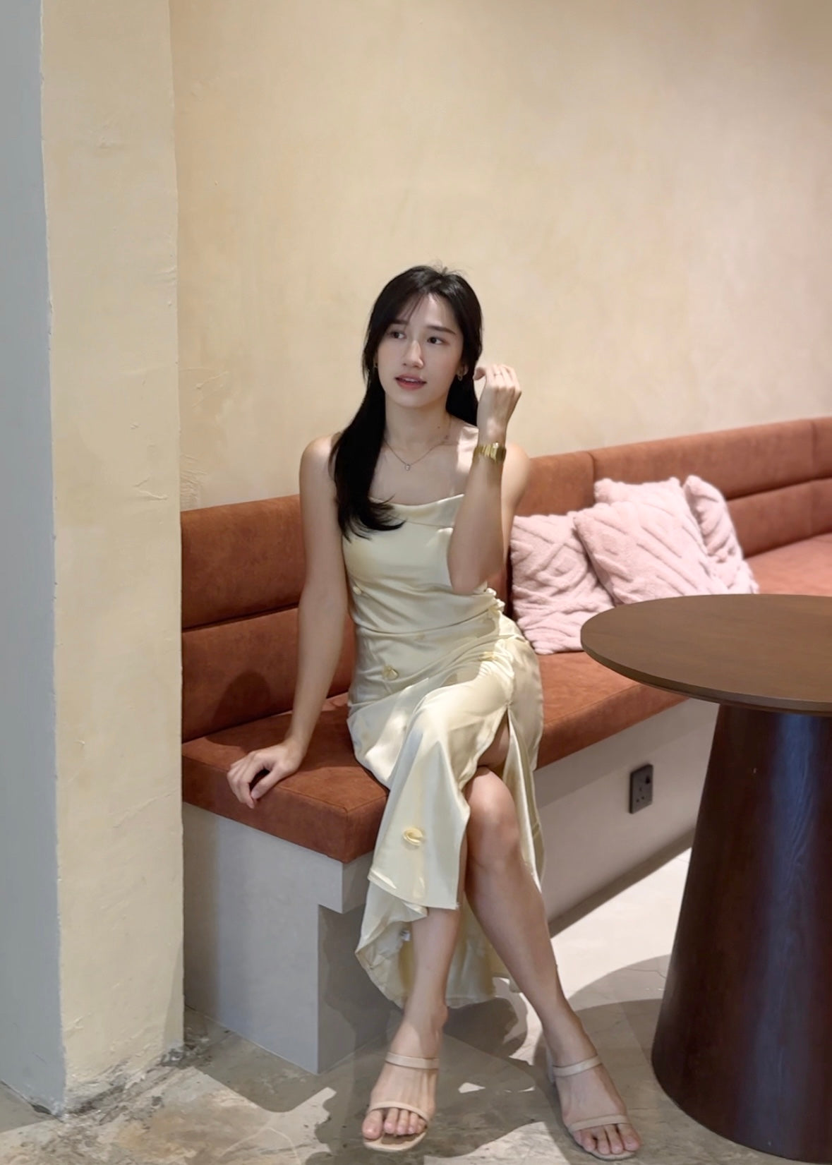 Jorise Satin Silk Dress