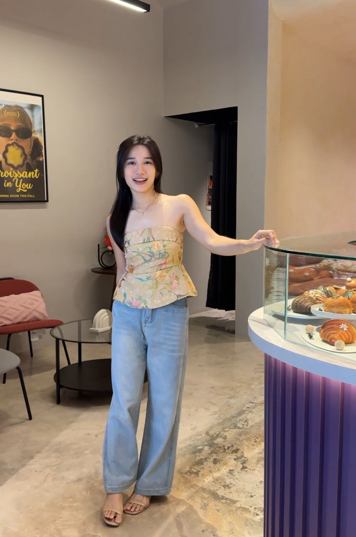 Chloe Oriental Tube Top