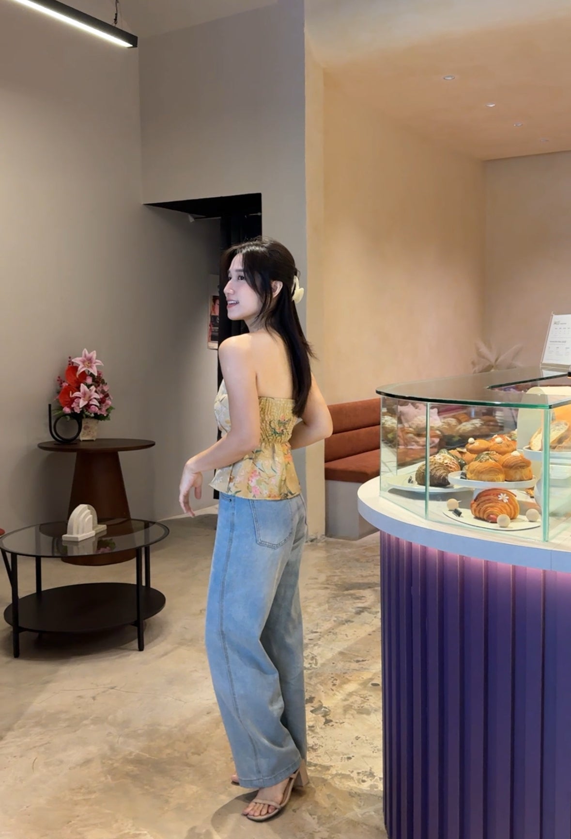 Chloe Oriental Tube Top