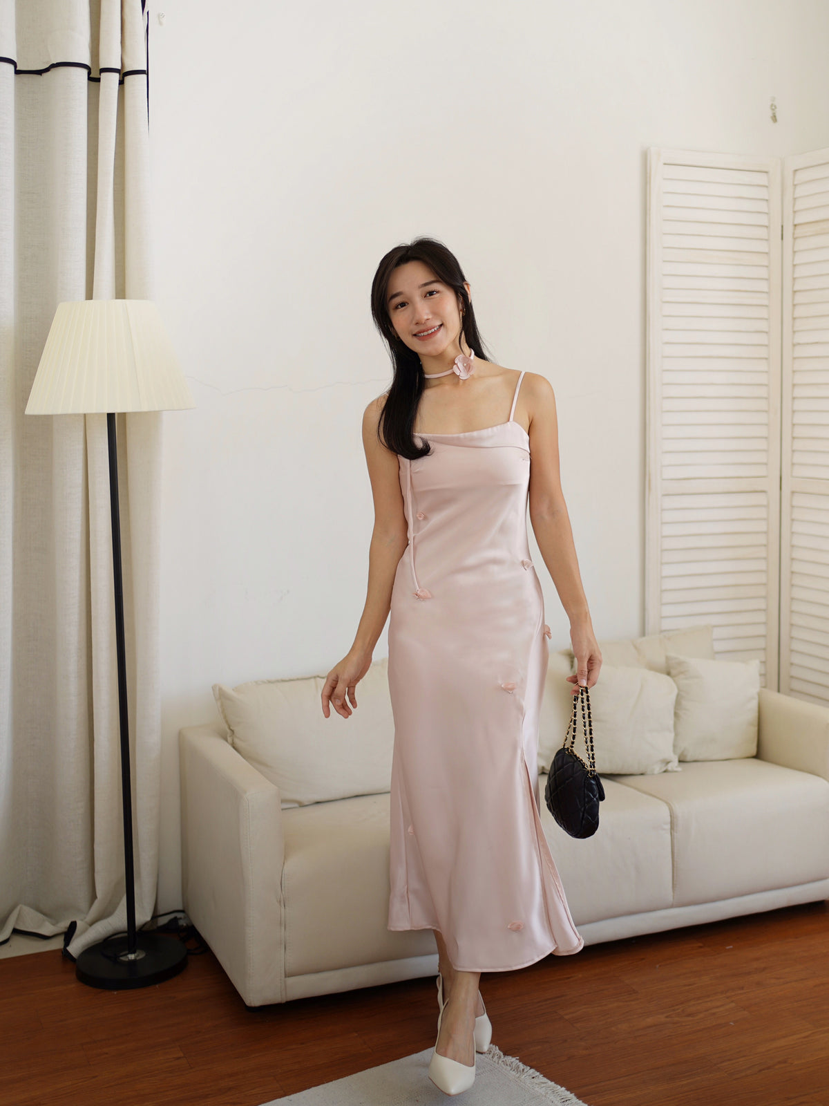 Jorise Satin Silk Dress