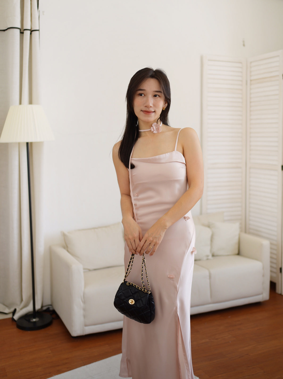 Jorise Satin Silk Dress