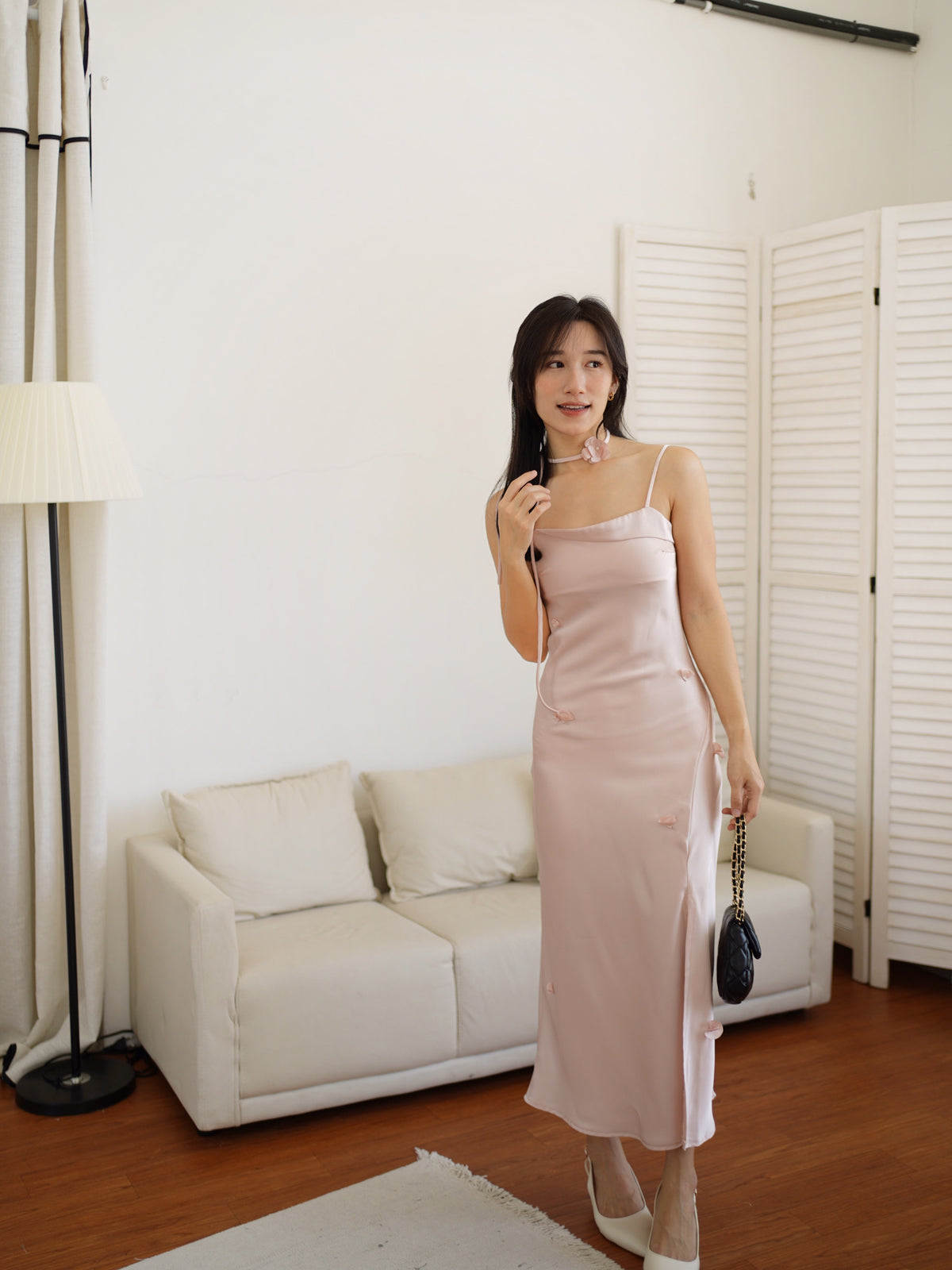 silk dress malaysia Silk Dress with Long Form No Zipper, No Foam, One Layer Women's Dress Women - LYC