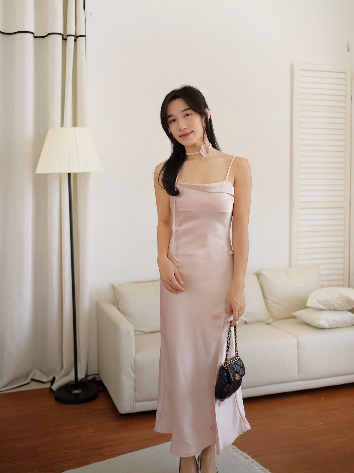 Jorise Satin Silk Dress