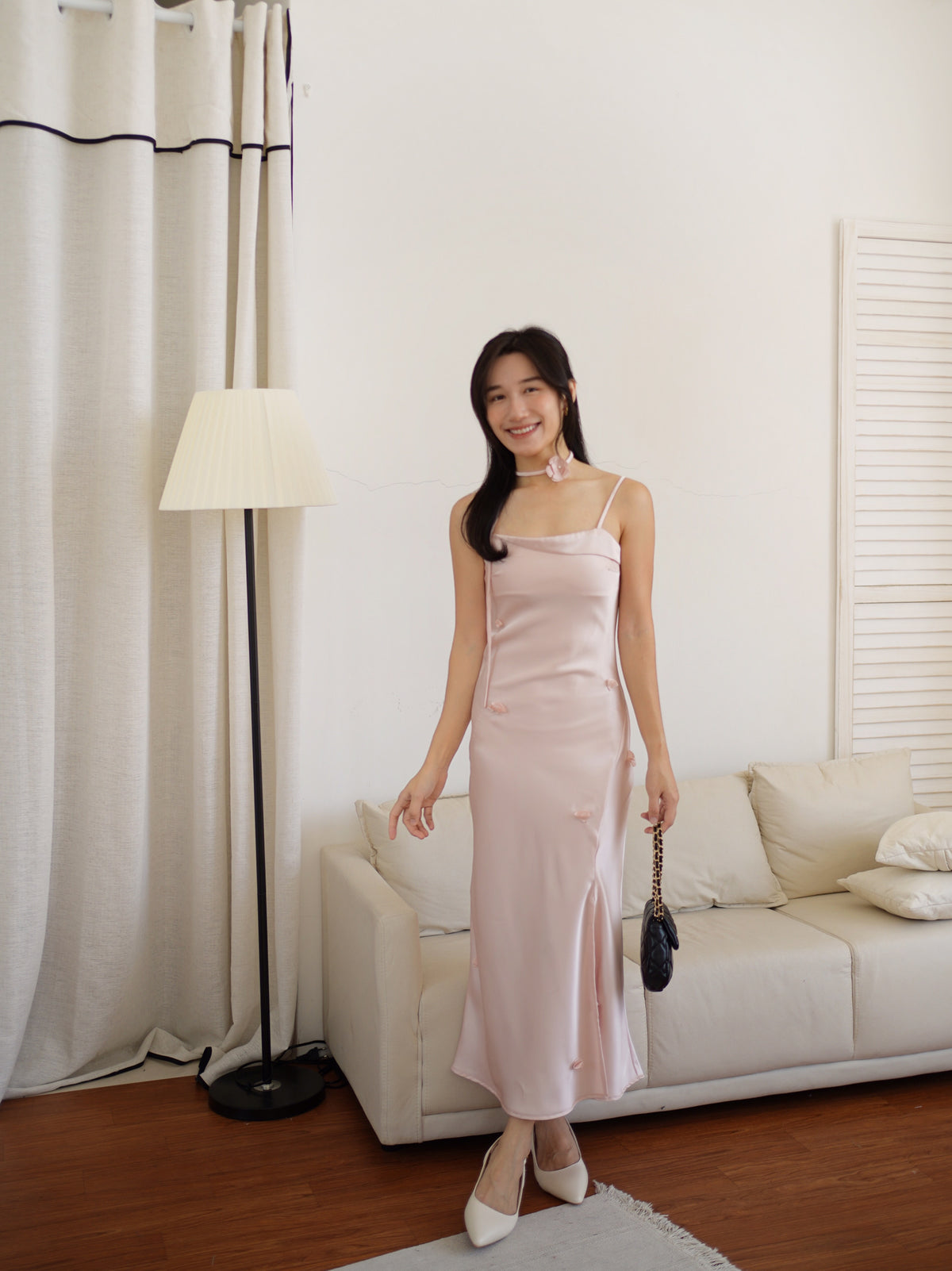 Jorise Satin Silk Dress