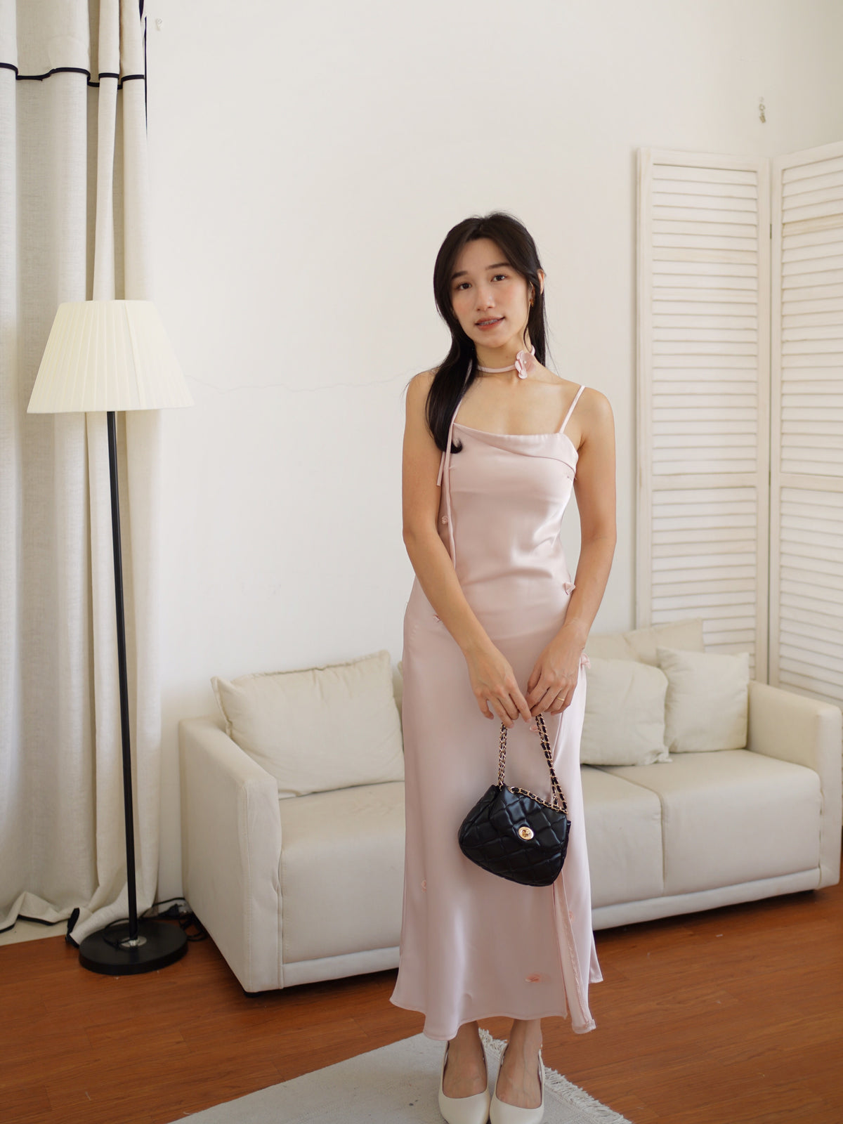 Jorise Satin Silk Dress