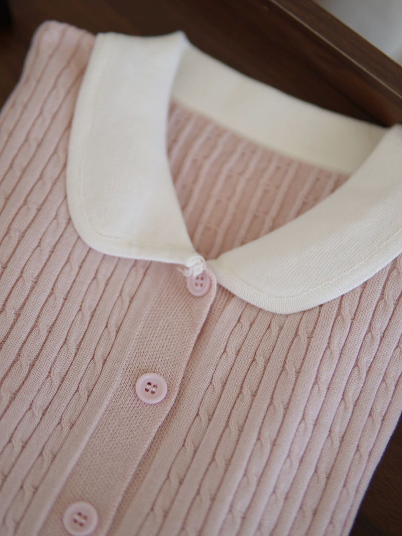 Cherry Collar Knit
