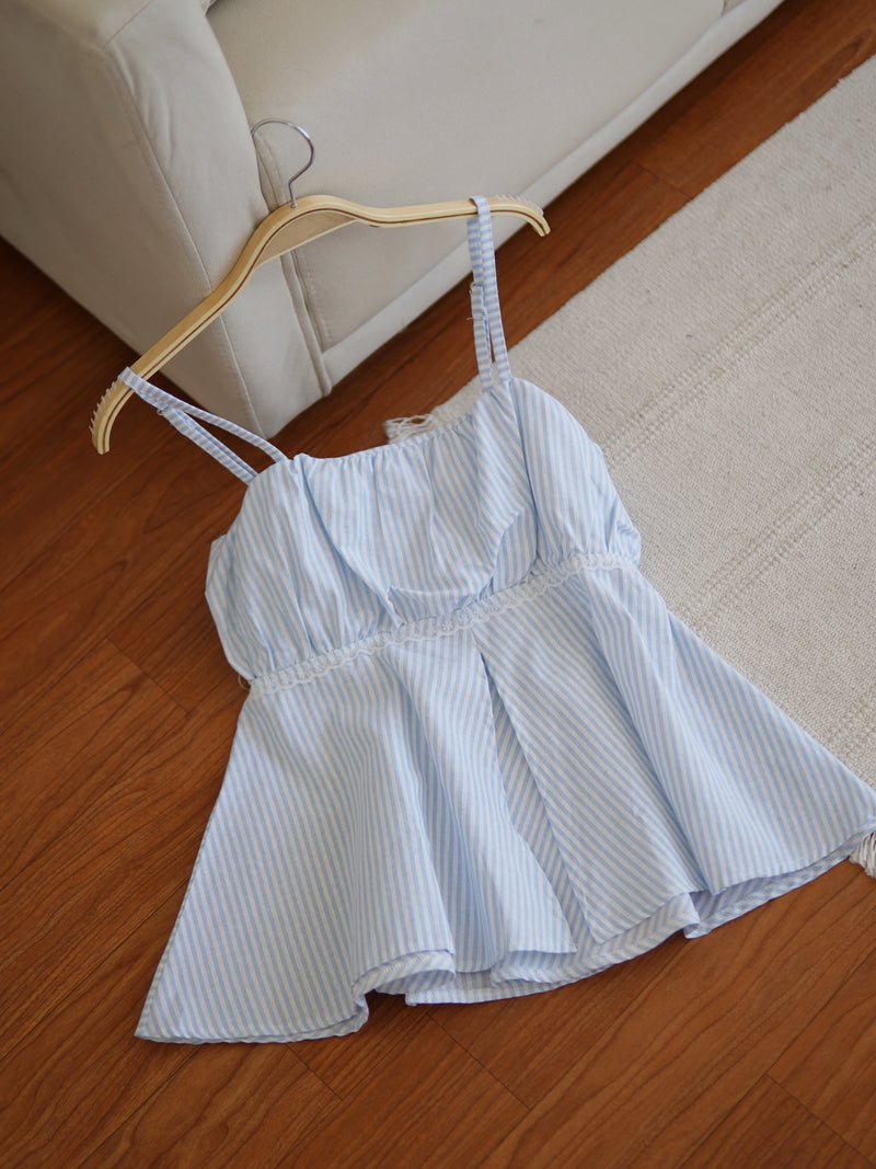 Douce Stripe Cami Top