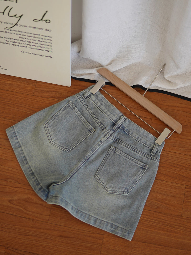 [LM.made] Amour Denim Short