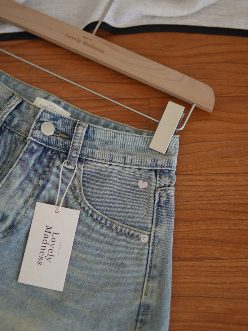 [LM.made] Amour Denim Short