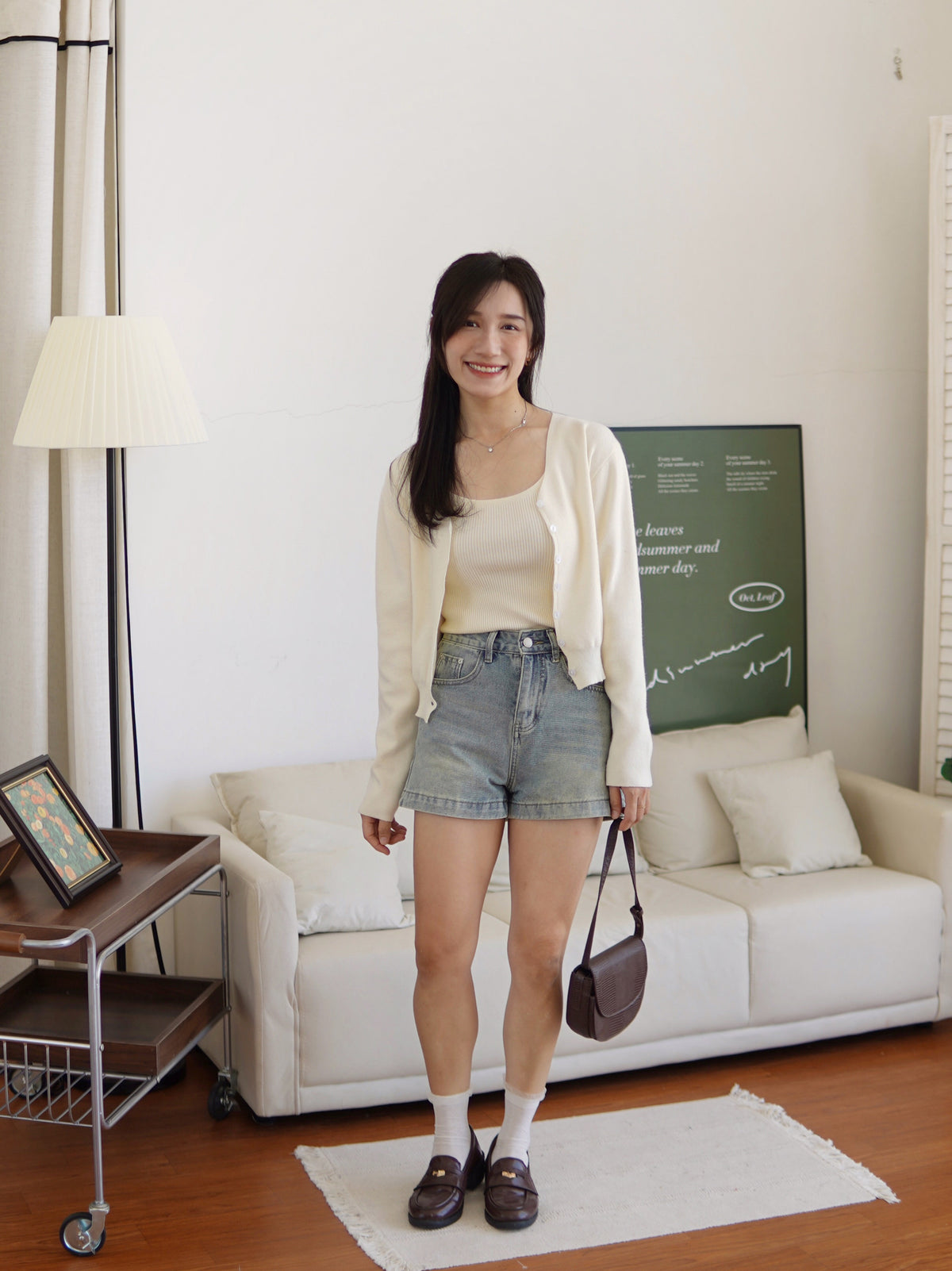 [LM.made] Amour Denim Short