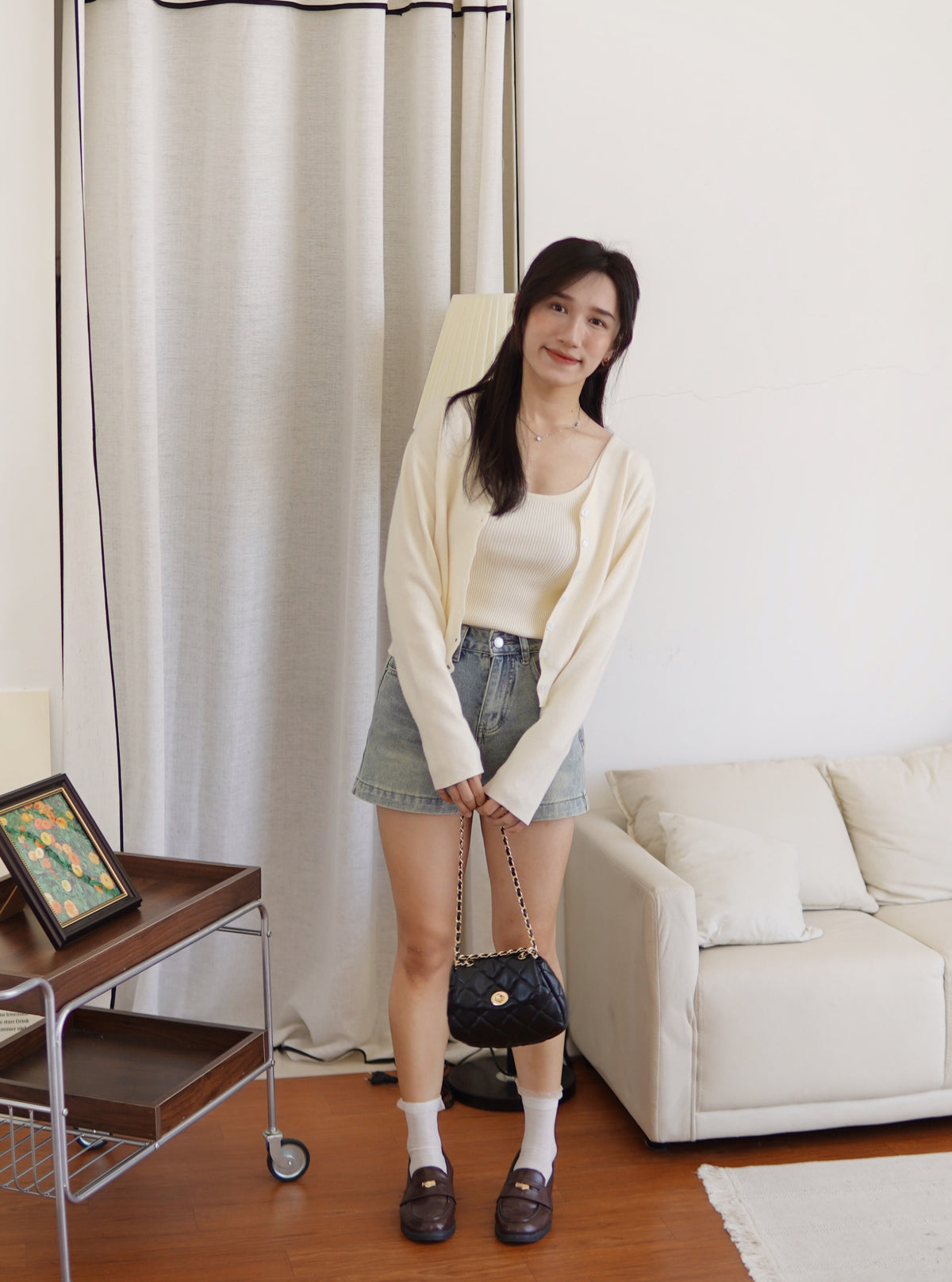 [LM.made] Amour Denim Short