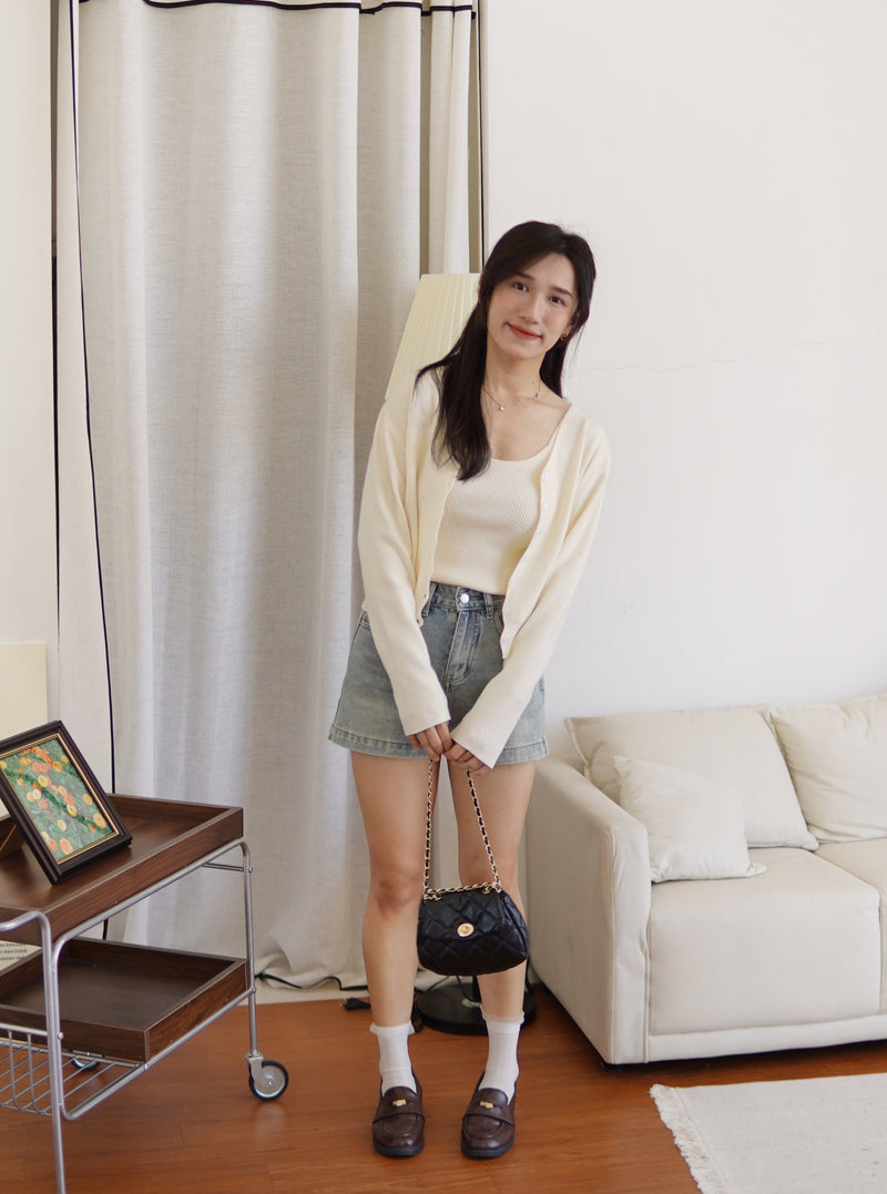 [LM.made] Amour Denim Short