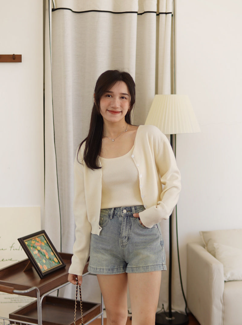 [LM.made] Amour Denim Short