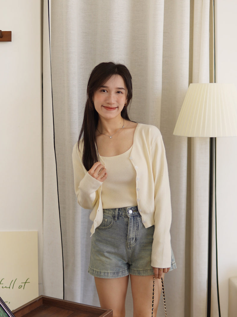 [LM.made] Amour Denim Short