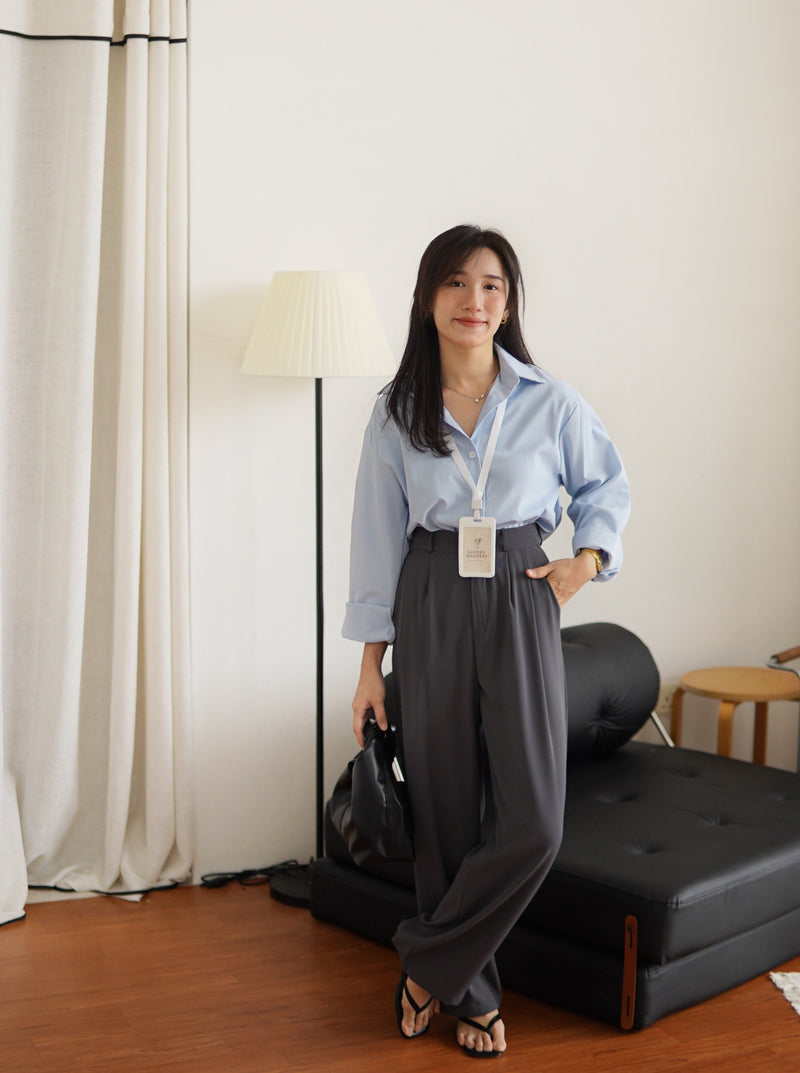 NATALIA BUTTON BLOUSE