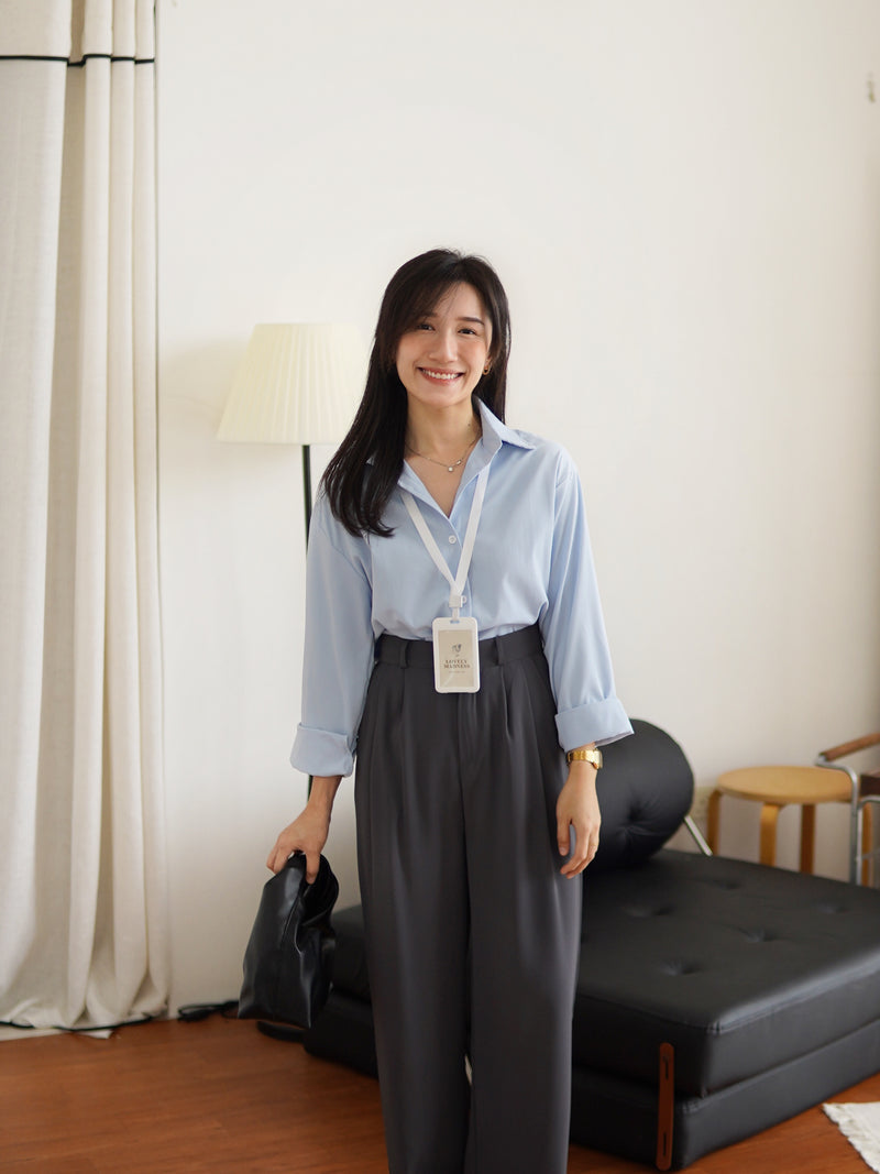 NATALIA BUTTON BLOUSE