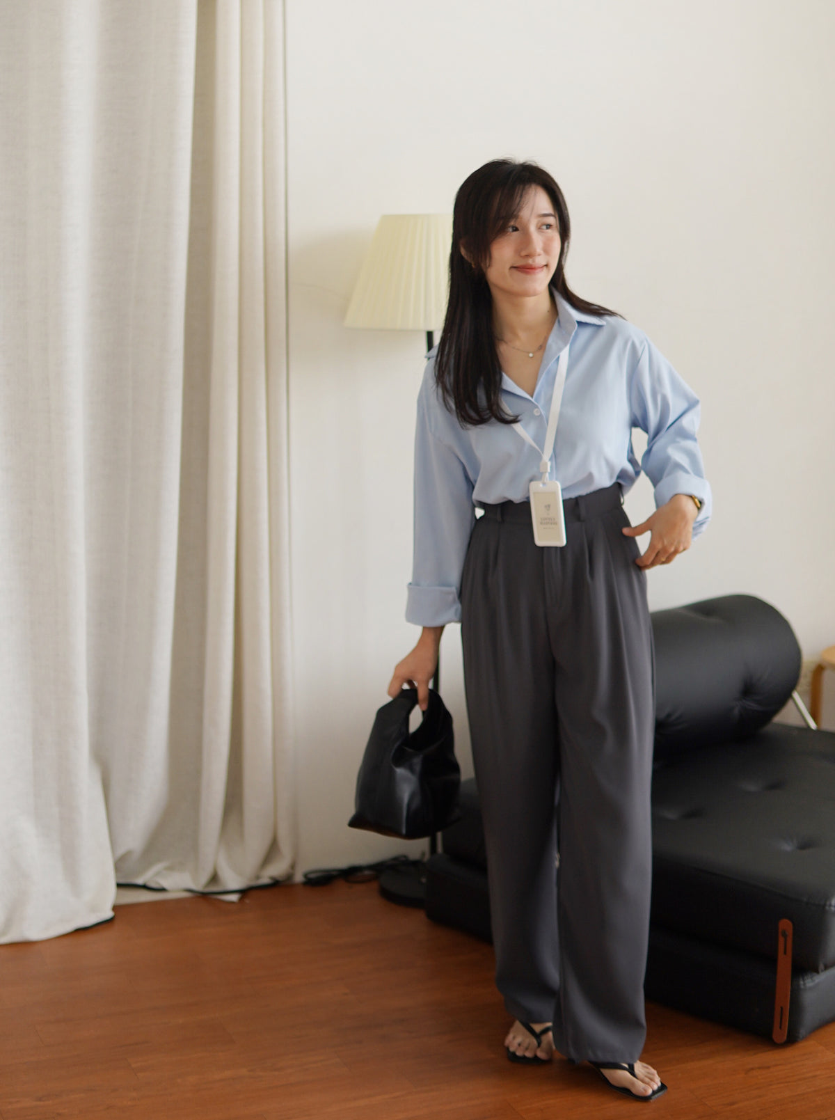 NATALIA BUTTON BLOUSE