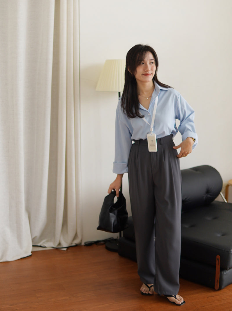 NATALIA BUTTON BLOUSE